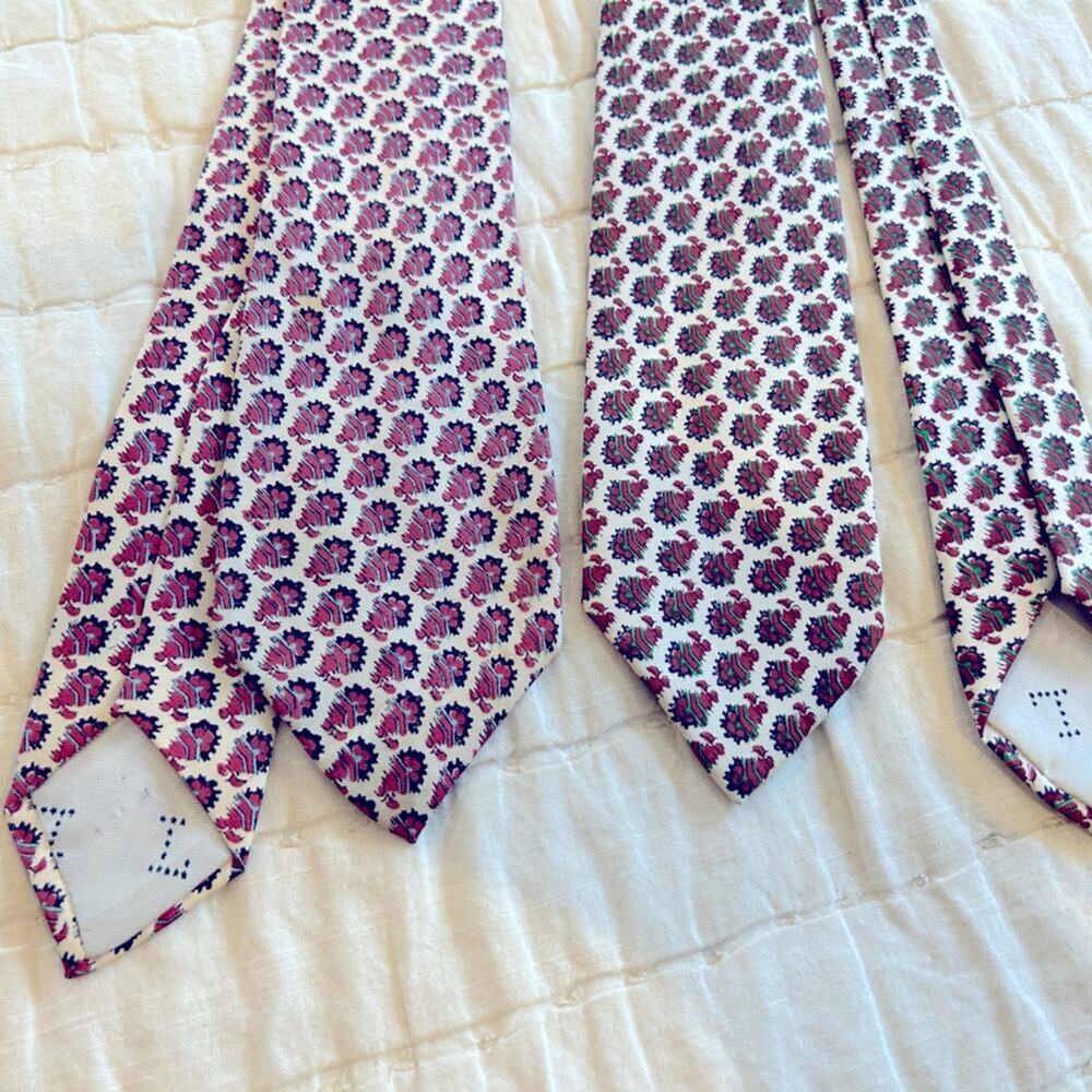 Vintage Liberty of London Silk Paisley Ties: Set of 2